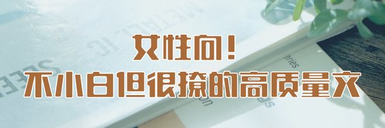 女性向！不小白但很撩的高质量文